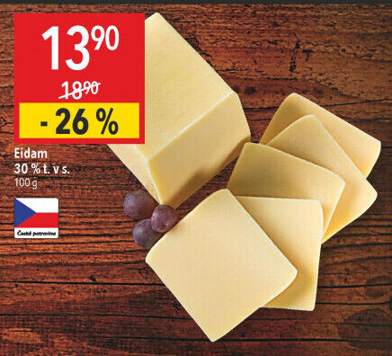 Sýr Eidam 30%