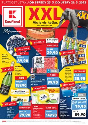 akční leták Kaufland 23.3.2022-29.3.2022