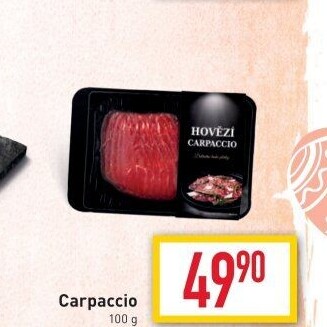 Carpaccio Příbramská uzenina