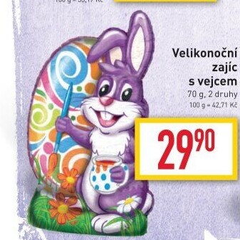 Čokoládový zajíc