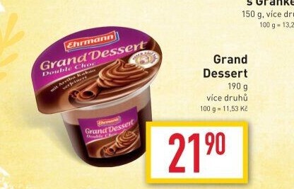 Dezert Grand Dessert Ehrmann