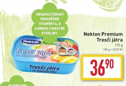 Játra tresčí Nekton