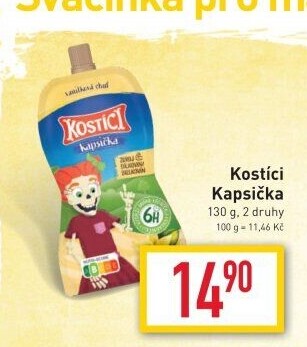 Kapsička Kostíci Danone