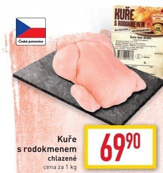 Kuře s rodokmenem Vodňanské kuře