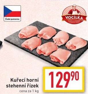 Kuřecí stehenní řízky Vocílka