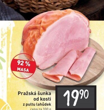 Šunka pražská od kosti