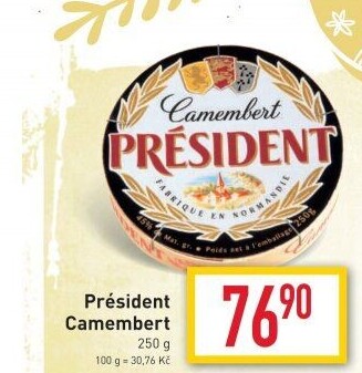 Sýr Camembert Président