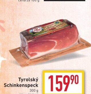 Tyrolský Schinkenspeck Handl Tyrol
