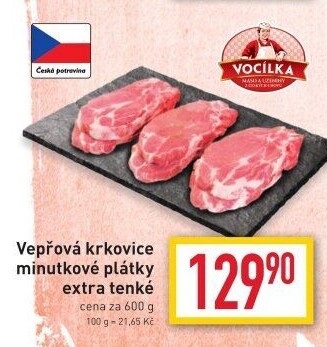Vepřová krkovice bez kosti Vocílka