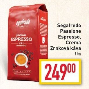 Zrnková káva Passione Espresso Segafredo