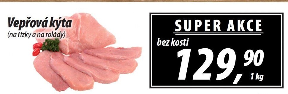 Vepřová kýta bez kosti
