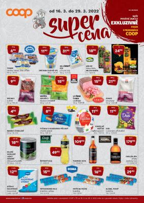 akční leták COOP 16.3.2022-29.3.2022
