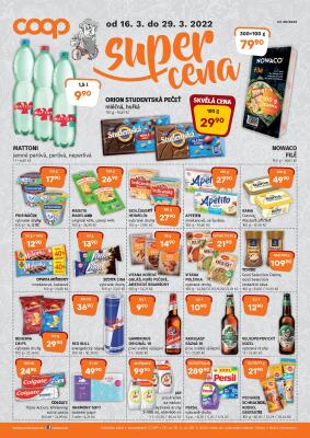 akční leták COOP 16.3.2022-29.3.2022