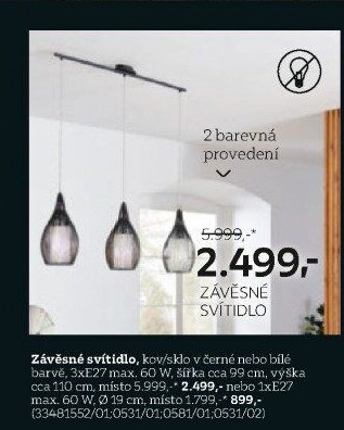 ZÁVĚSNÉ SVÍTIDLO
