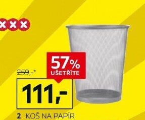 KOŠ NA PAPÍR
