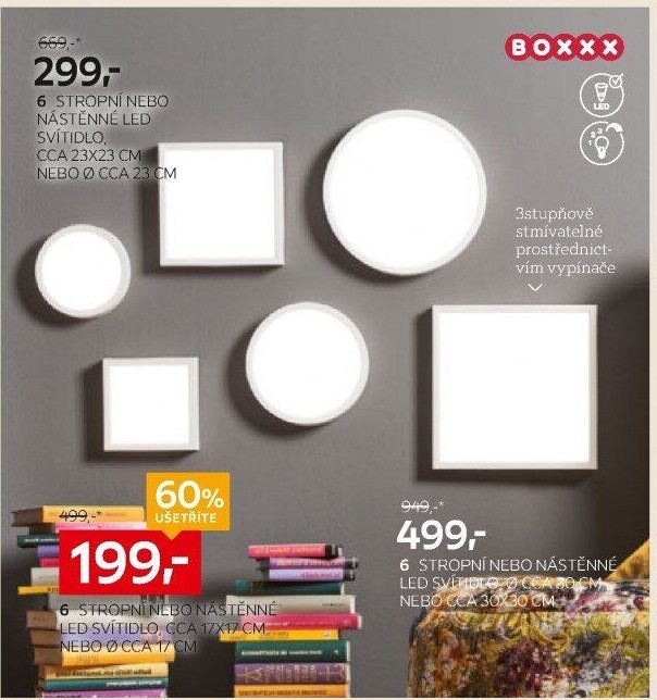 STROPNÍ LED SVÍTIDLO