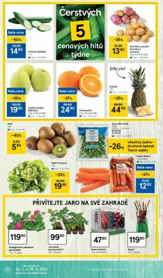 akční leták Tesco 23.3.2022-29.3.2022