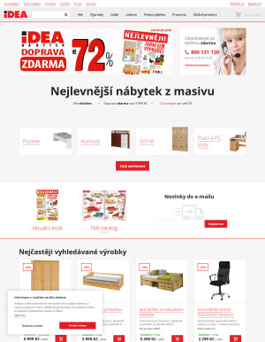 akční leták IDEA nábytek 22.3.2022-28.3.2022