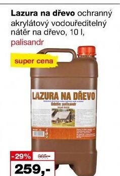 Lazura na dřevo