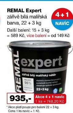 Malířský nátěr Expert Remal