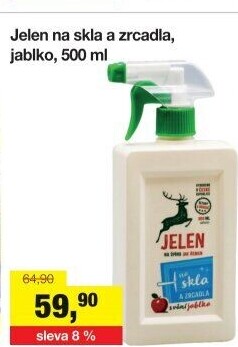 Čistič skel a zrcadel Jelen