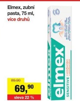 Pasty na zuby Elmex