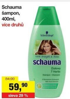 Šampon Schauma Schwarzkopf