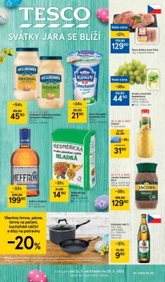 akční leták Tesco 23.3.2022-29.3.2022
