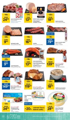 akční leták Tesco 23.3.2022-29.3.2022