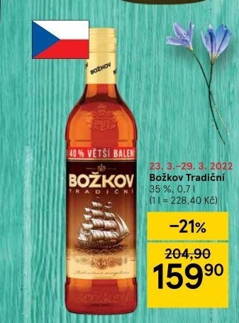 Božkov Tradiční