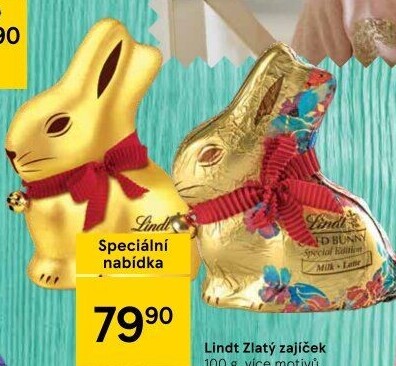 Čokoládový zajíc Lindt