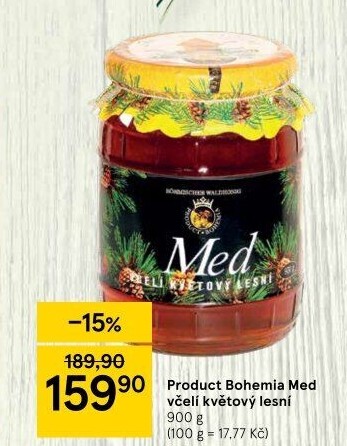 Med květový lesní Product Bohemia