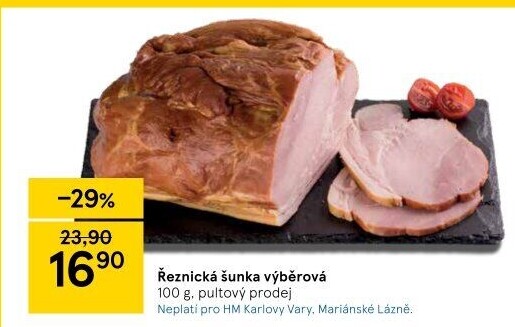 Šunka řeznická výběrová