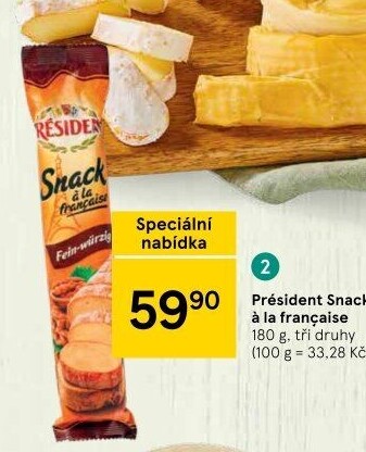 Sýr Snack Président