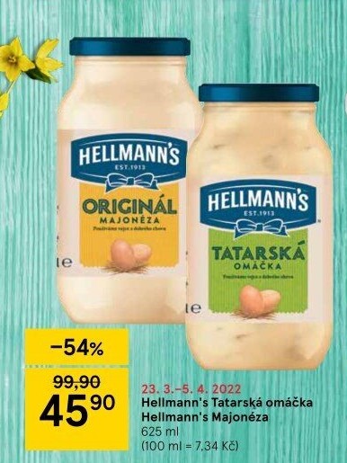 Tatarská omáčka Hellmann'