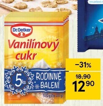 Vanilínový cukr Dr. Oetker