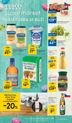 akční leták Tesco 23.3.2022-29.3.2022