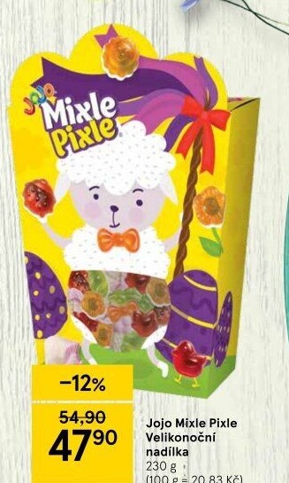 Bonbony velikonoční Mixle Pixle JoJo