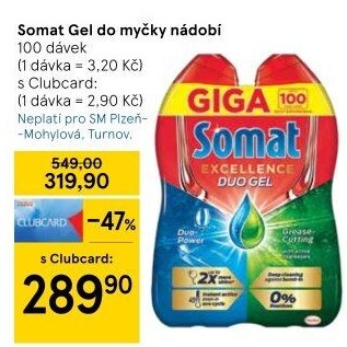 Gely do myčky Somat