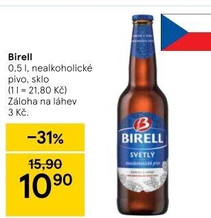 Nealkoholické pivo Birell
