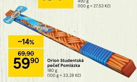 Pomlázka Studentská pečeť Orion