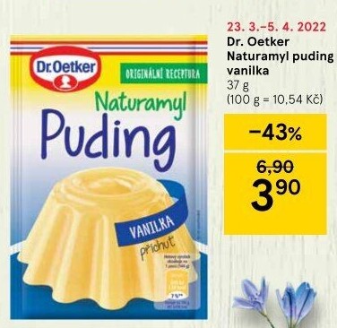Pudink Naturamyl Dr. Oetker