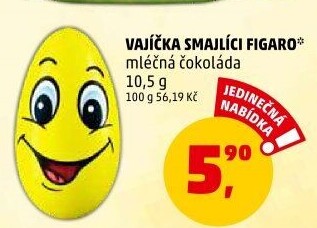 Čokoládové vajíčko Figaro