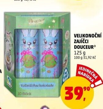 Čokoládový zajíc Douceur