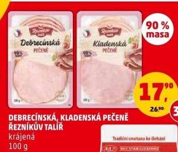Debrecínská pečeně Řezníkův talíř