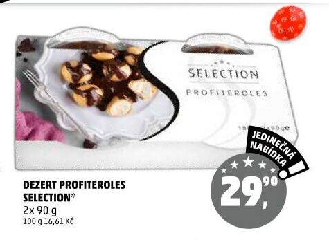 Dezert Profiteroles Selection