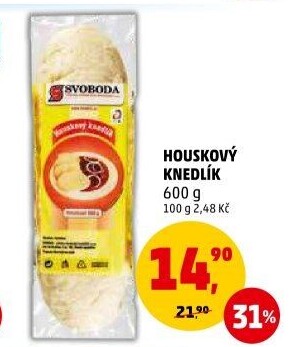 Knedlík houskový Svoboda Blučina