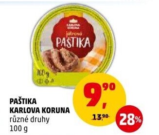 Paštika Karlova Koruna