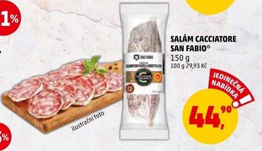 Salám Cacciatore San Fabio