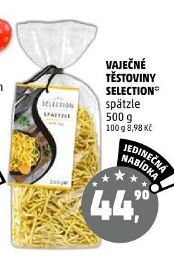 Špecle vaječné Selection